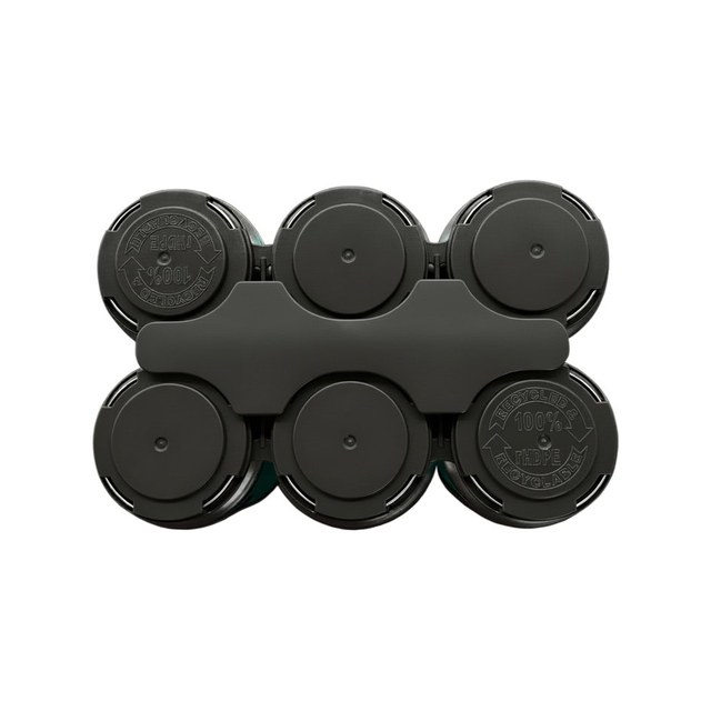 Reusable six-pack can carrier